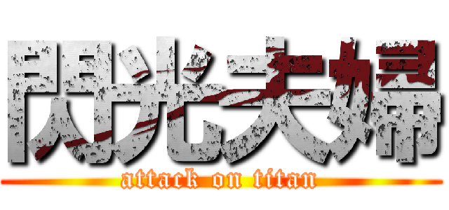 閃光夫婦 (attack on titan)