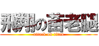 飛翔の苗老腿 (attack on titan)