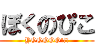 ぼくのぴこ (YOOOOO!!!)