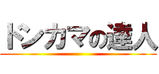 ドンカマの達人 ()