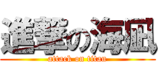 進撃の海凪 (attack on titan)