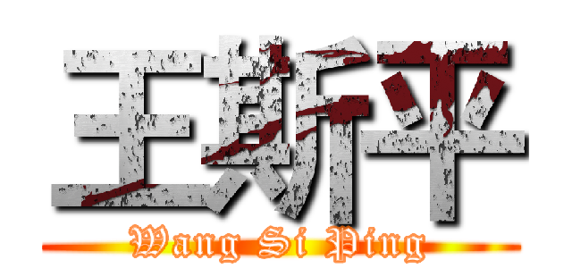 王斯平 (Wang Si Ping)