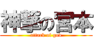 神撃の宮本 (attack of god)
