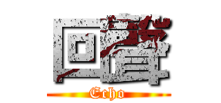 回聲 (Echo)
