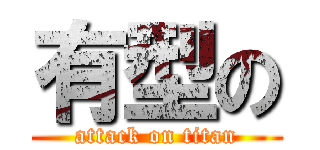 有型の (attack on titan)