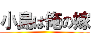 小島は俺の嫁 ()