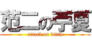 范二の苧夏 (attack on bitch)