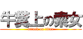 牛糞上の索女 (attack on titan)