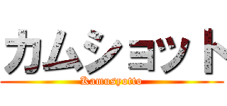 カムショット (Kamusyotto)
