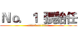 Ｎｏ．１  張詒任 (attack on titan)