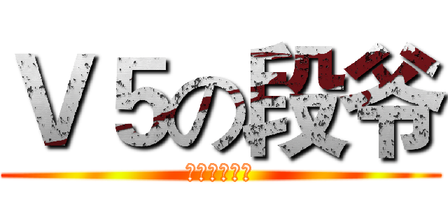 Ｖ５の段爷 (饼饼家的最爱)
