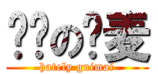 讨厌の龟麦 (hately guimai)