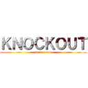 ＫＮＯＣＫＯＵＴ (darts team)