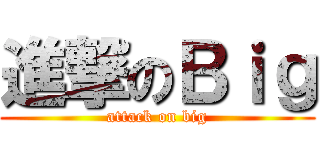 進撃のＢｉｇ (attack on big)