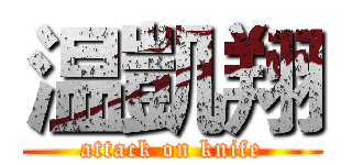 温凱翔 (attack on knife)