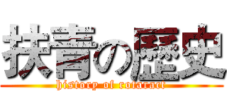 扶青の歷史 (history of rotaract)