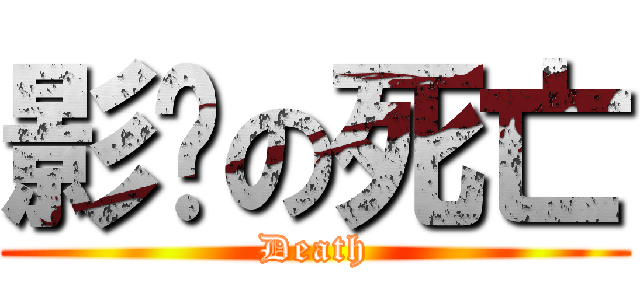 影俠の死亡 (Death)