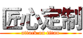 匠心定制 (attack on titan)