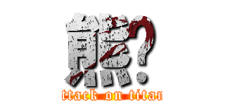 熊貓 (attack on titan)