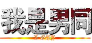 我是男同 (I GAY)