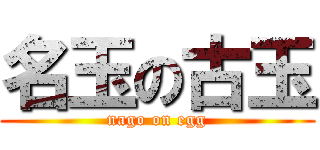 名玉の古玉 (nago on egg)