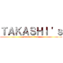 ＴＡＫＡＳＨＩ \'ｓ (attack on titan)