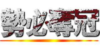 勢必奪冠 ()