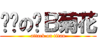 进击の帅Ｂ菊花 (attack on titan)
