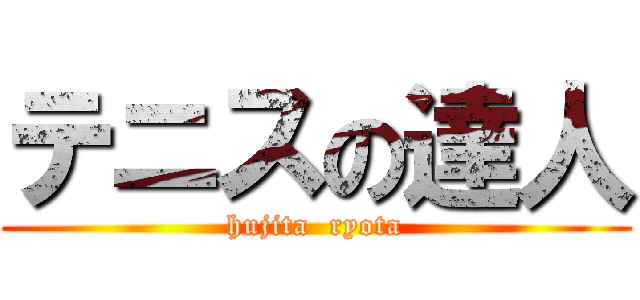 テニスの達人 (hujita  ryota)