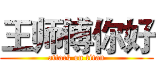 王师傅你好 (attack on titan)