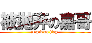 被抛弃の嘉哥 (attack on jiage)