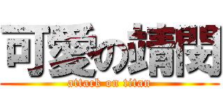 可愛の靖閔 (attack on titan)