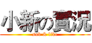 小新の實況 (sub & like)