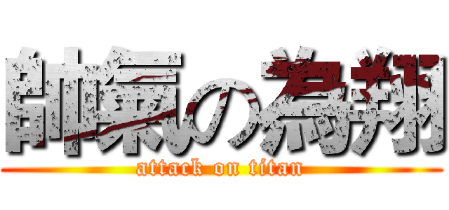 帥氣の為翔 (attack on titan)