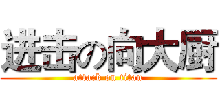 进击の向大厨 (attack on titan)