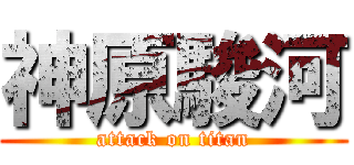 神原駿河 (attack on titan)