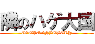 隣のハゲ大国 (TOUPE INDUSTRY)