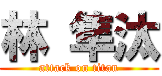 林 隼汰 (attack on titan)