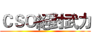 ＣＳＯ絕對武力 ()