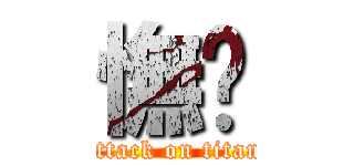 憮漄 (attack on titan)