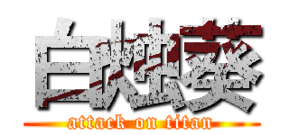 白烛葵 (attack on titan)