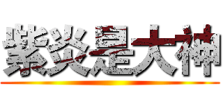 紫炎是大神 ()