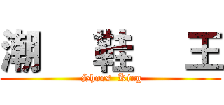 潮     鞋     王 ( Shoes  King)