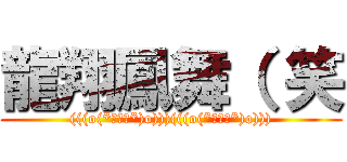 龍翔鳳舞（ 笑 ((((o(*ﾟ▽ﾟ*)o)))(((o(*ﾟ▽ﾟ*)o))))