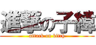 進撃の子緯 (attack on bitch)