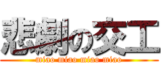 悲劇の交工 (miao miao miao miao)