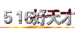 ５１６好天才 (這裡都是516的人)