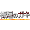 板垣のガキ (itagaki on gaki)