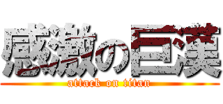 感激の巨漢 (attack on titan)