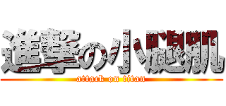 進撃の小腿肌 (attack on titan)